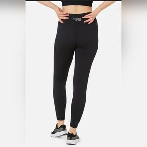 PINK Victoria's Secret Fit Black Leggings